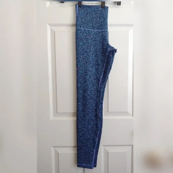 LULULEMON Wunder Under Hi-Rise Luxtreme Leggings Lunar Eclipse Royal Size 10 - Picture 5 of 9